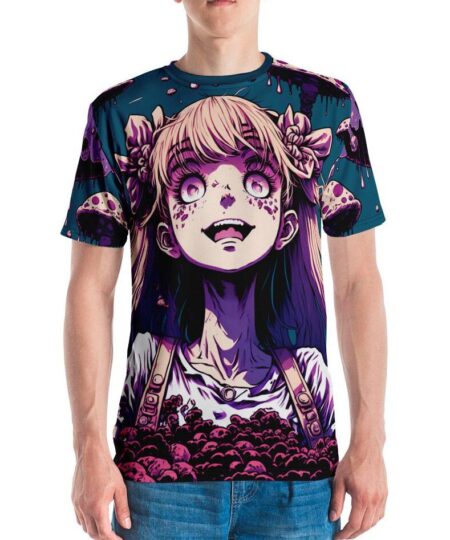 anime manga all over print uni sex t-shirt