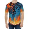 Fire And Ice V1 Graphic T-Shirt 9 Toasted Styles