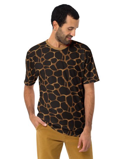 Leopard Print Uni-Sex Graphic T-Shirt