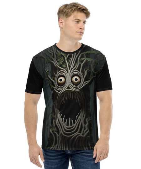 Scary Tree Full Print Graphic T-Shirt