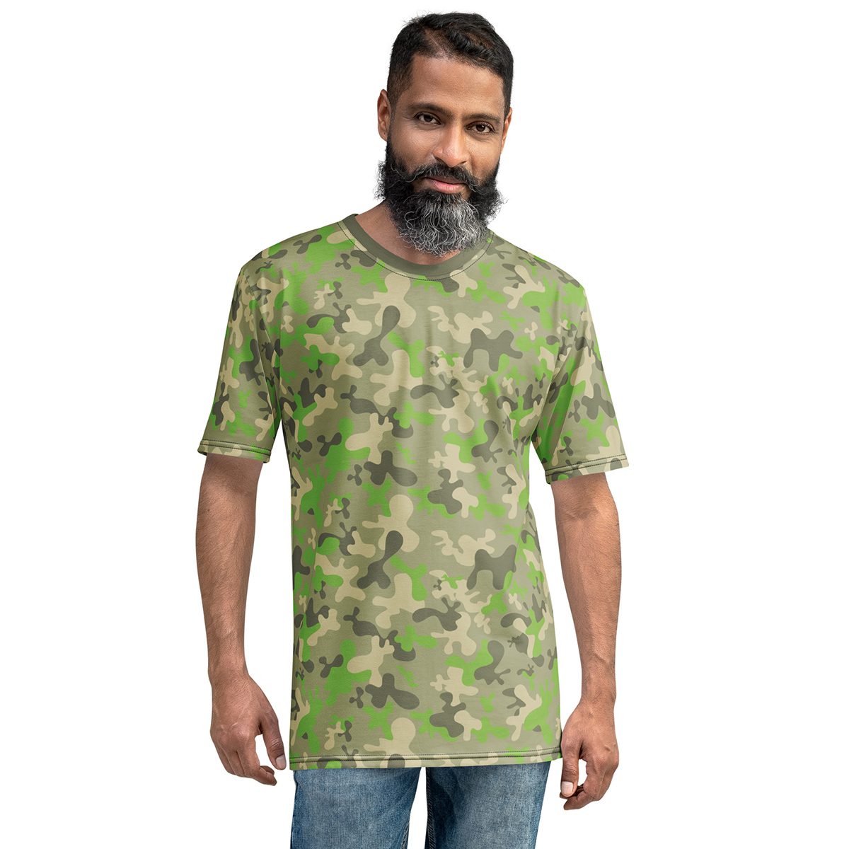 Green Camouflage Camo Uni-Sex 10 Toasted Styles