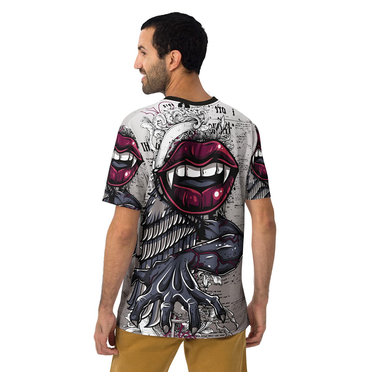 Succubus Lips Uni-Sex Men's Graphic T-Shirt 7 Toasted Styles
