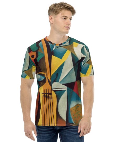 Abstract Picasso Style All Over Print T-Shirt 10 Toasted Styles