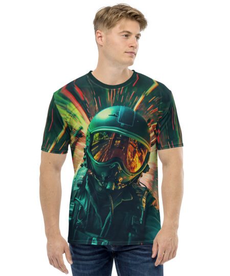 Fighter Pilot All Over Uni-Sex T-Shirt