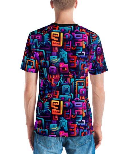 All Over Print Vibrant Graffiti Uni-Sex T-Shirt 10 Toasted Styles
