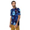 Blue Geometric Pattern #2 All Over Print Uni-Sex T-Shirt 10 Toasted Styles