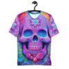 Bright Vibrant Sugar Skull Day Of The Dead All Over Print T-Shirt V3 10 Toasted Styles