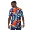 Colorful Leafy All Over Print Uni-Sex T-Shirt #3 9 Toasted Styles