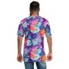 Colorful Leafy All Over Print Uni-Sex T-Shirt 7 Toasted Styles