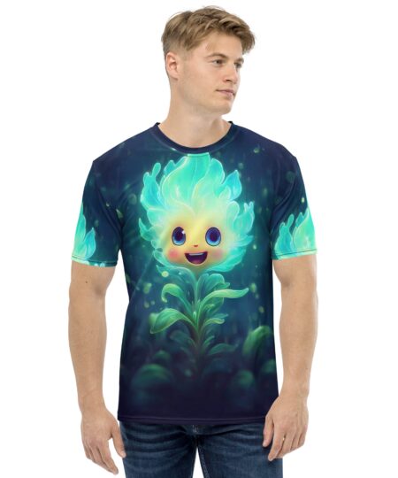 Cute Habanero Flower Flames Uni-Sex All Over Print T-Shirt 10 Toasted Styles