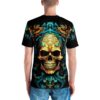 Decal Skull All Over Print Uni-Sex T-Shirt 9 Toasted Styles