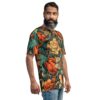 Floral Pattern Uni-Sex All Over Print T-Shirt 8 Toasted Styles