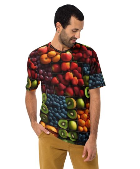 Fruit All Over Print Uni-Sex T-Shirt 10 Toasted Styles