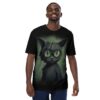 Green Cat All Over Print T-Shirt 9 Toasted Styles