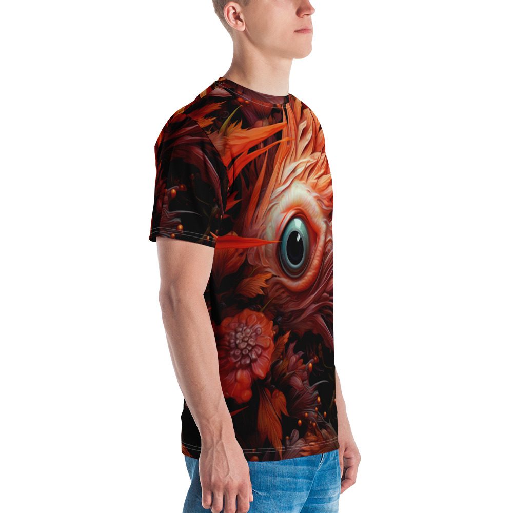 Tranquil Eye All Over Print Uni-Sex T-Shirt 8 Toasted Styles