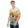 Watercolor Flowers Poppies All Over Print T-Shirt 7 Toasted Styles