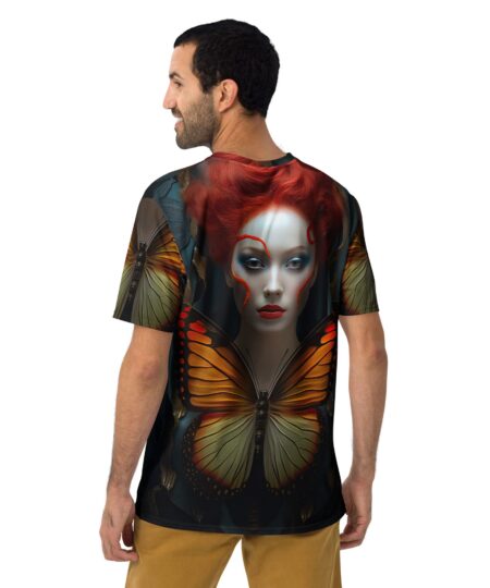 Woman And ButterFly All Over Print T-shirt 10 Toasted Styles