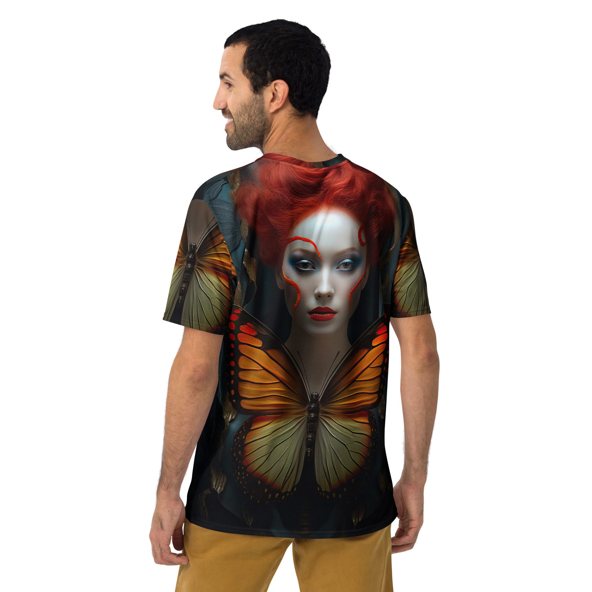 Woman And ButterFly All Over Print T-shirt 10 Toasted Styles