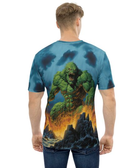 Green Monster Horror All Over Print T-Shirt