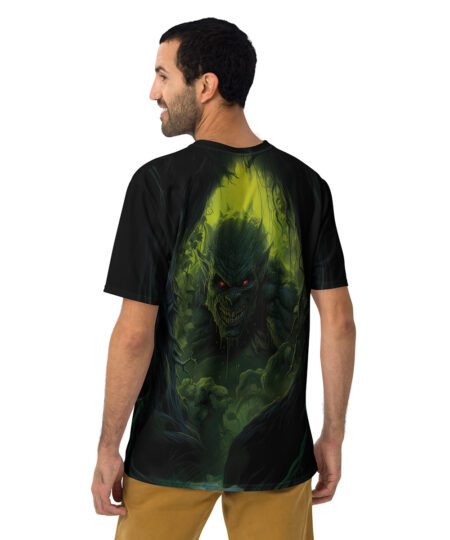 Green Monster Horror All Over Print T-Shirt