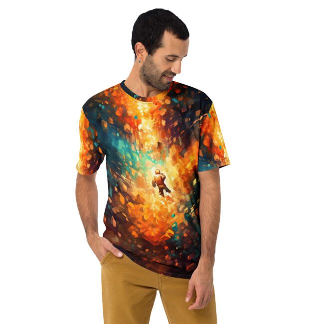 Fire And Ice V3 Lost All Over Print Uni-Sex T-Shirt