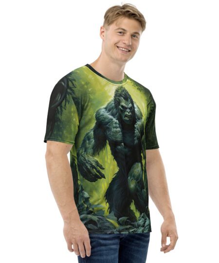 Green Scary Monster Uni Sex T-Shirt