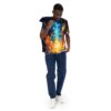 Fire And Ice V2 All Over Print Uni-Sex T-Shirt 7 Toasted Styles