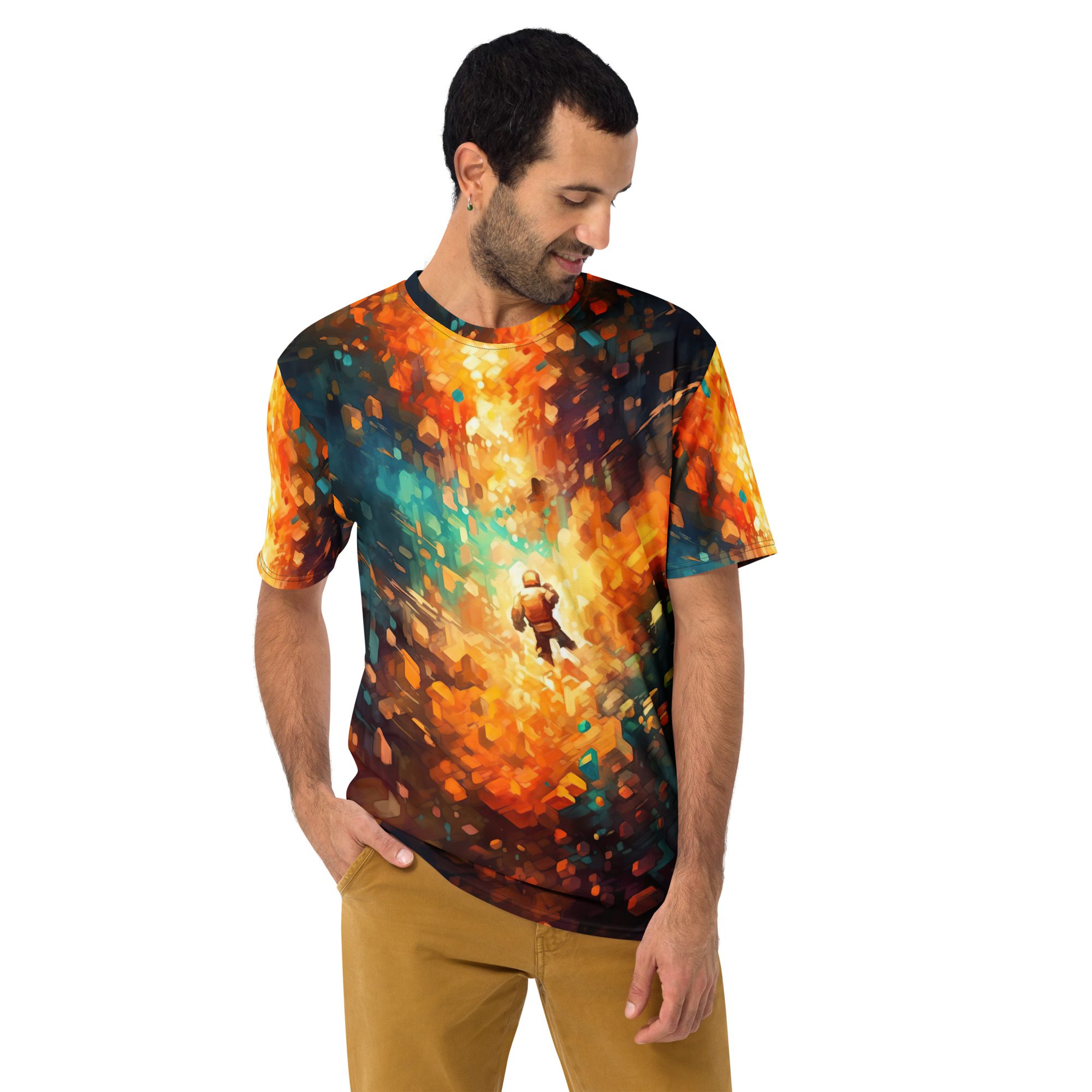 Fire And Ice V3 Lost All Over Print Uni-Sex T-Shirt 10 Toasted Styles