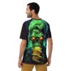 Neon Scientist Skull Uni-Sex All Over Print T-Shirt V3 9 Toasted Styles