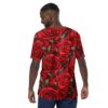 Red Roses Uni-Sex All Over Print T-Shirt #2 7 Toasted Styles