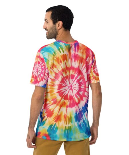 Tye Dye Uni-Sex All Over Print T-Shirt 2 8 Toasted Styles