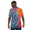 Tye Dye Uni-Sex All Over Print T-Shirt 7 Toasted Styles