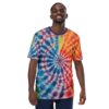 Tye Dye Uni-Sex All Over Print T-Shirt 9 Toasted Styles