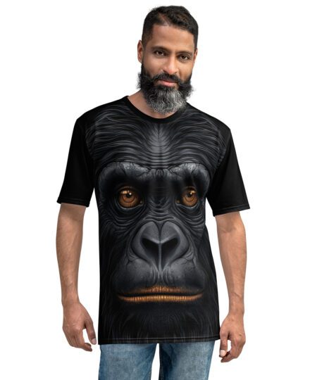 Ape - Chimpanzee All Over Print Uni-Sex T-Shirt #3