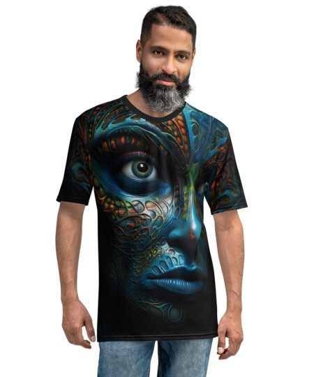Colorful Face Uni-Sex T-Shirt