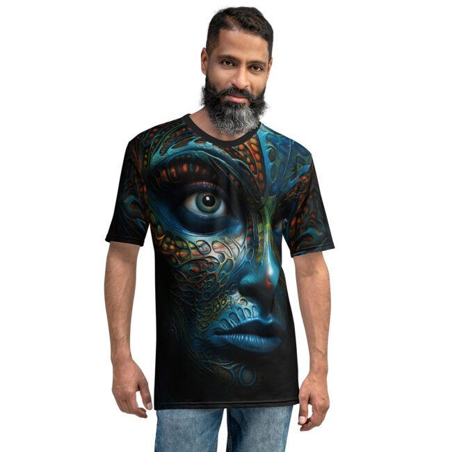 Colorful Face Uni-Sex T-Shirt