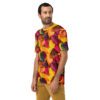 Leaves Autumn Leaves All Over Print Uni-Sex T-Shirt