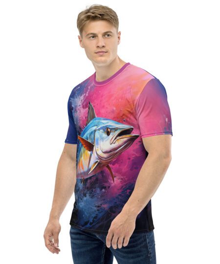 Fishing Fish Mackerel All Over Print Uni-Sex T-Shirt