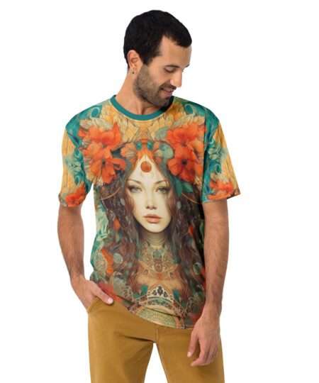 Boho Wall Art Uni-Sex All Over Print T-Shirt