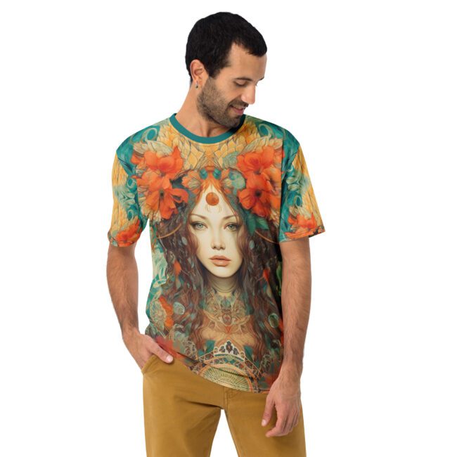 Boho Wall Art Uni-Sex All Over Print T-Shirt