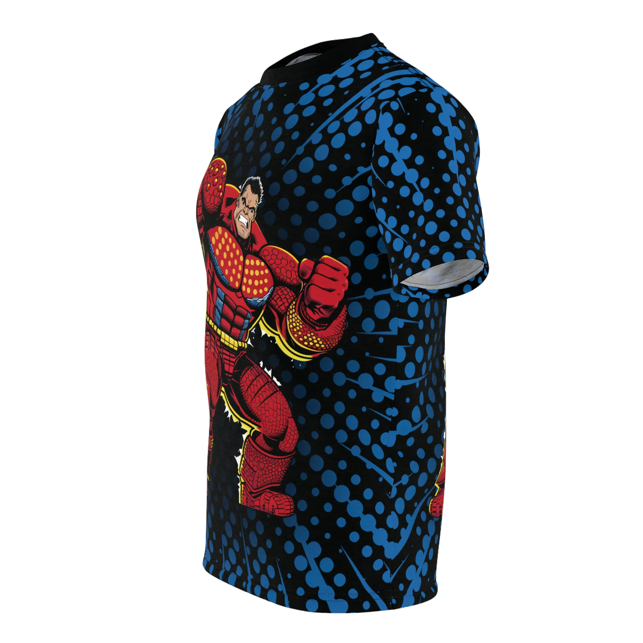 Smash Comic Superhero T-Shirt - Toastedstyles.com All Over Print T-Shirts