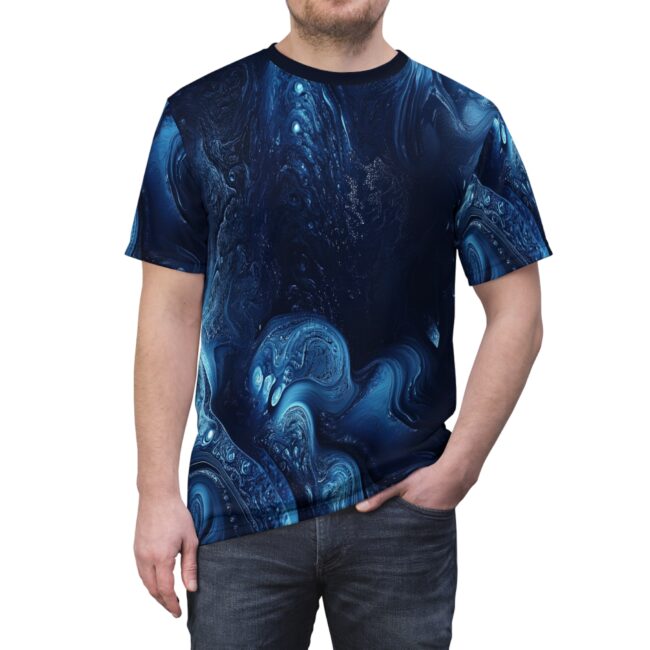 Blue Wave Spiral Uni-Sex / Mens Tee