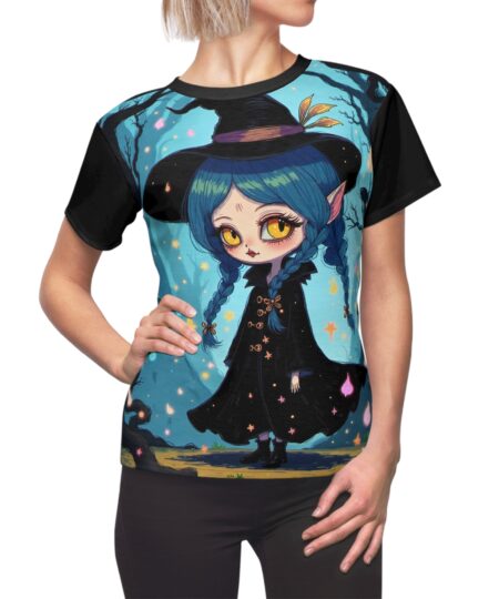 Women's Tee - Cute Witch Halloween T-Shirt
