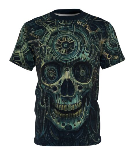 Bio-Mechanical Skull Uni-Sex Tee 8 Toasted Styles