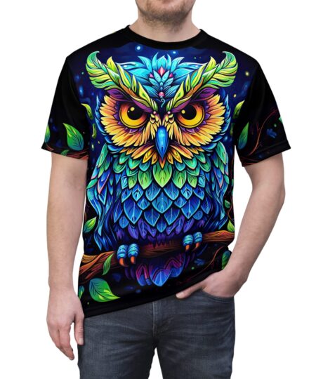 Colorful Owl Uni-Sex Tee 8 Toasted Styles