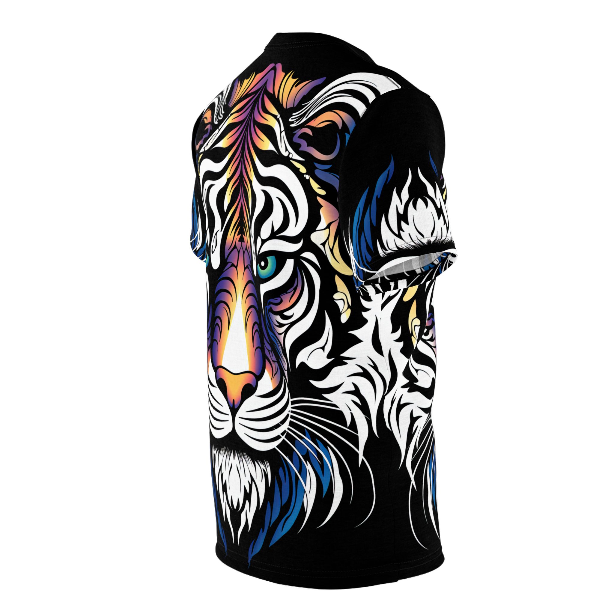 Colorful Tiger Uni-Sex T-Shirt 5 Toasted Styles