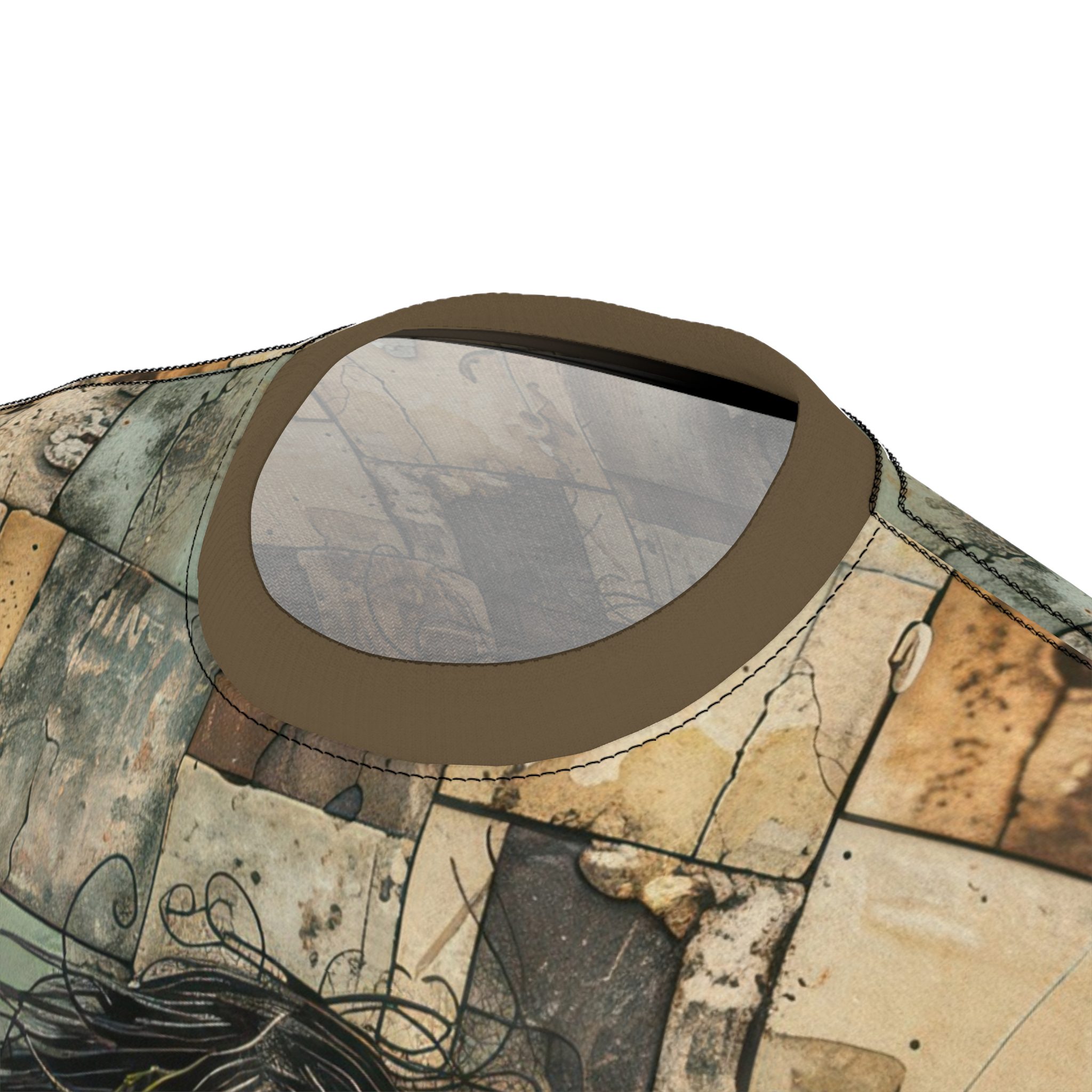 Girl On Brick Wall Uni-Sex T-Shirt 7 Toasted Styles