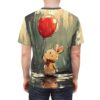 Rabbit With Balloon Mens / Uni-Sex Tee 9 Toasted Styles