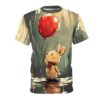 Rabbit With Balloon Mens / Uni-Sex Tee 7 Toasted Styles