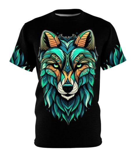 Tribal Wolf Uni-Sex T-Shirt 9 Toasted Styles